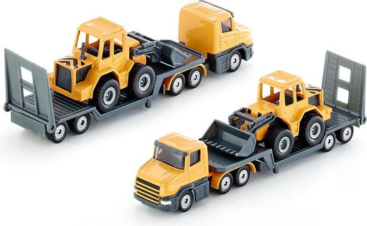 Actual product image Siku Low loader with front loader