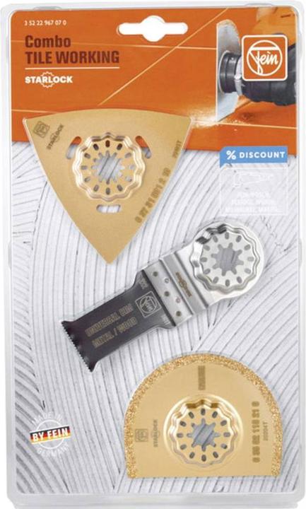 Immagine prodotto Fein Set di accessori Combo Starlock, 3 pezzi