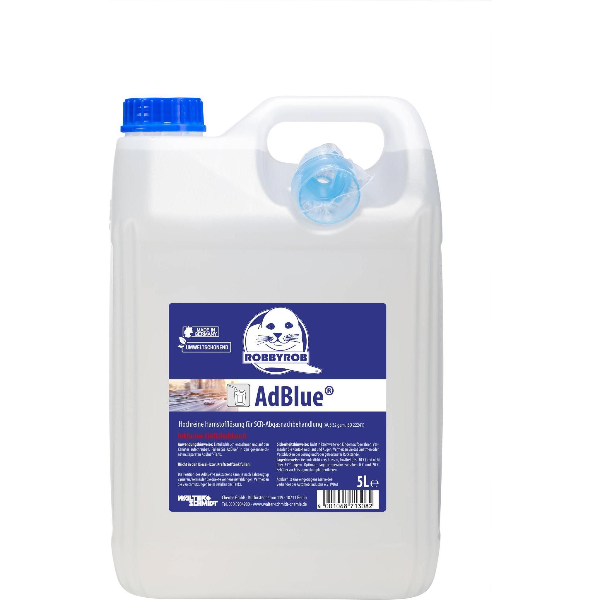 Robbyrob, Garagenausstattung, AdBlue Kraftstoffzusatz 5L hochreine Harnstofflösung