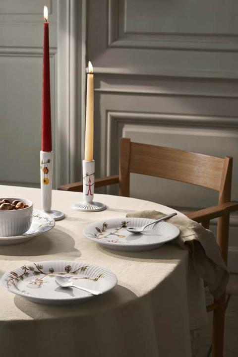 Actual product image Kähler Hammershoi Jul Christmas Plate (1 x, 22 cm)