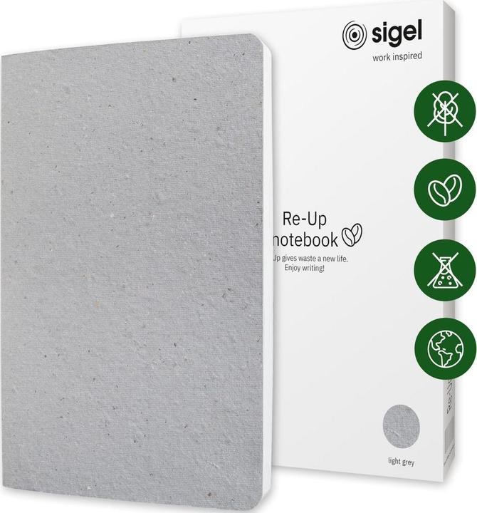Produktbild Sigel Notizbuch Re-Up Softcover (Kariert, Weicher Einband)