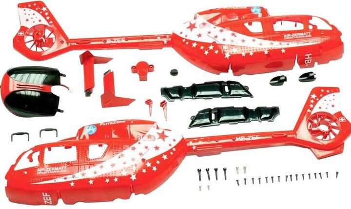 FliteZone Rumpfbausatz EC135 Air Zermatt