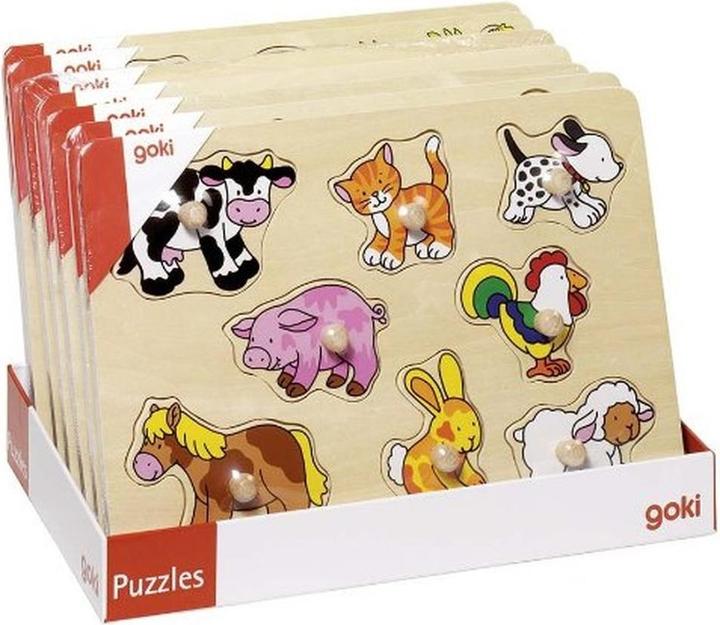 Immagine prodotto Goki Steckpuzzle (5 pezzi)