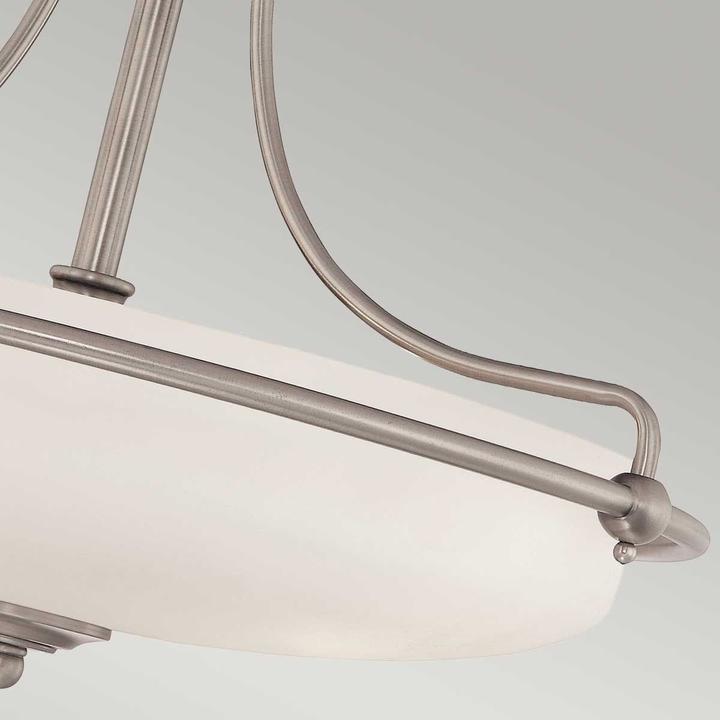 Productafbeelding Elstead Lighting Griffioen plafondlamp E27 triple antiek nikkel (E27)