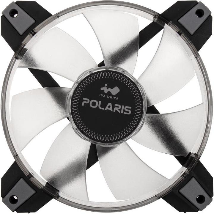 Image du produit In Win Ventilateur à LEDs RVB Polaris - Pack double (120 mm, 1x)