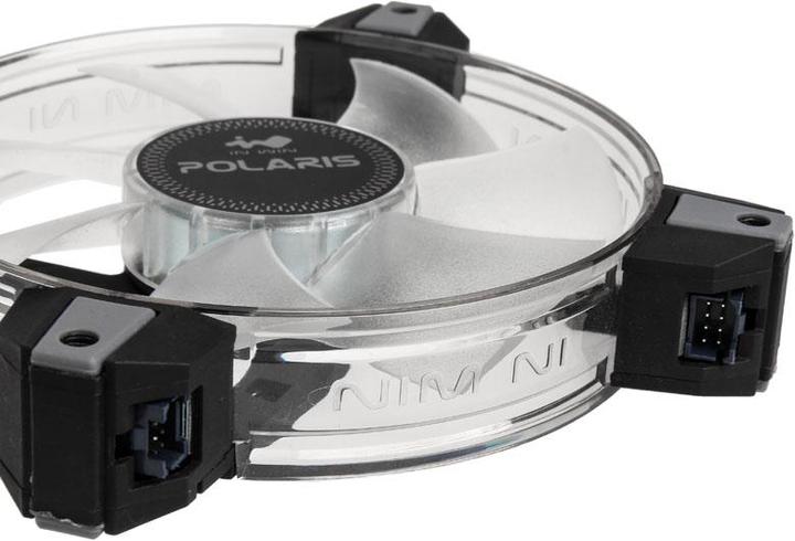 Image du produit In Win Ventilateur à LEDs RVB Polaris - Pack double (120 mm, 1x)