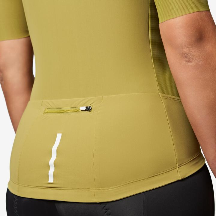 Image du produit Van rysel Maillot de vélo route manches courtes été unisexe - racer 2 khaki (XL)