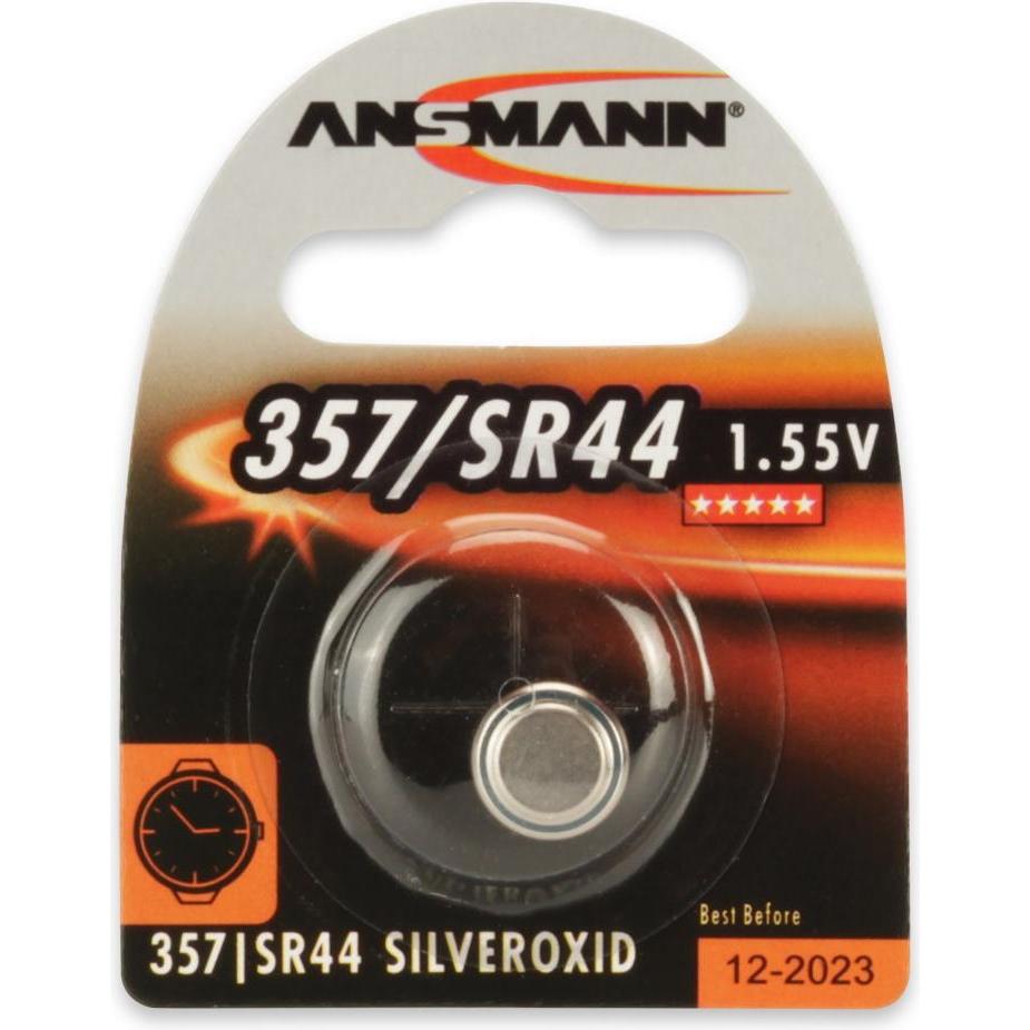 Ansmann SR44/358 (1 pz., SR44, 158 mAh), Batterie + pile