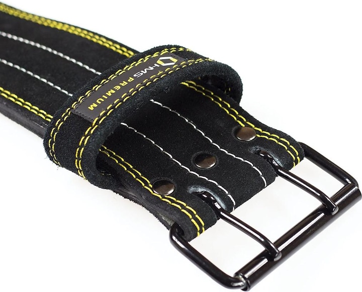 Produktbild HMS Pa3558 Schwarz Grösse M. L Krafttrainingsgürtel Premium