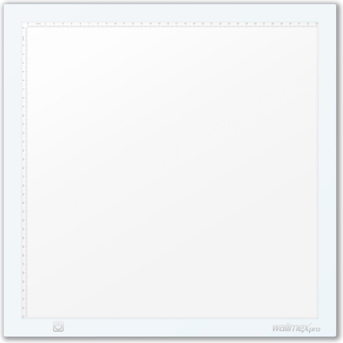 Thumbnail - Walimex Leuchttisch Shining 380 (Flächenleuchte), Dauerlicht, Weiss, Silber