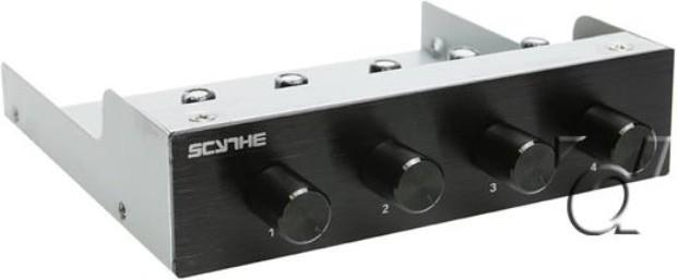 Actual product image Scythe Kaze Q 3.5 inch fan controller - black (4 Fan)