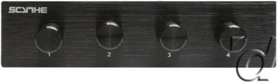 Actual product image Scythe Kaze Q 3.5 inch fan controller - black (4 Fan)