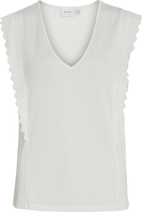 Vila V-Ausschnitt Oberteil ohne Ärmel (M)