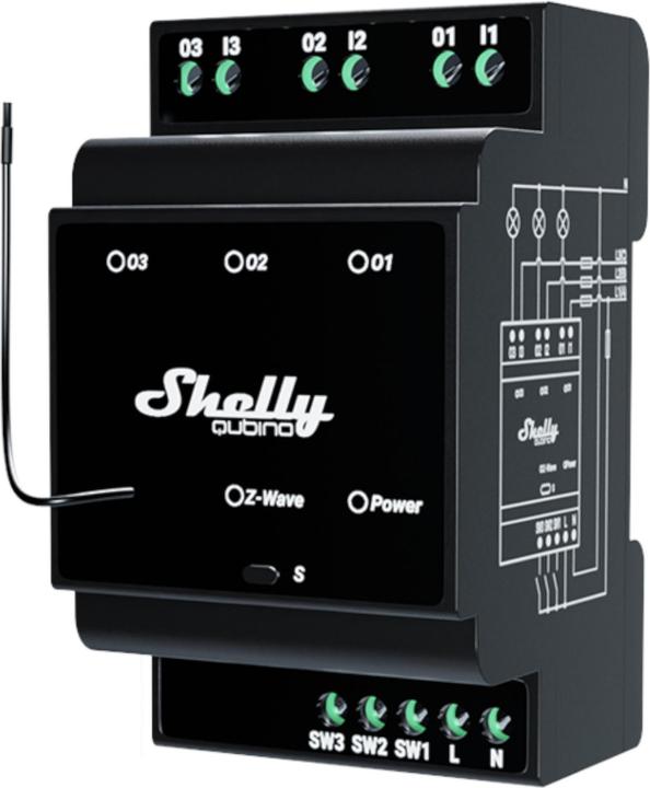 Shelly Qubino Wave Shutter (Actionneur de commutation)
