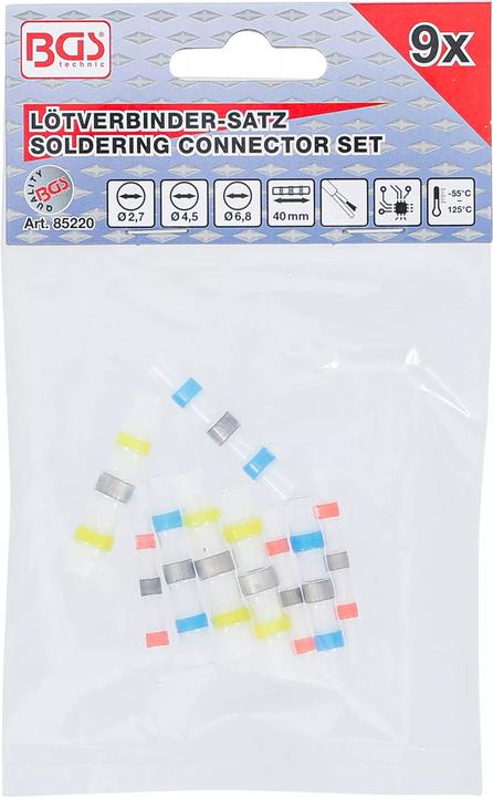Actual product image BGS Solder connector range (Cable conduit)