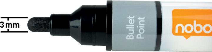 Actual product image Nobo 1902408 Whiteboard marker (4x)