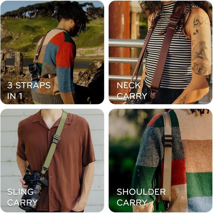 Image du produit Peak Design Slide Lite (Dragonne, Ceinture cervicale, Sangle d'épaule)