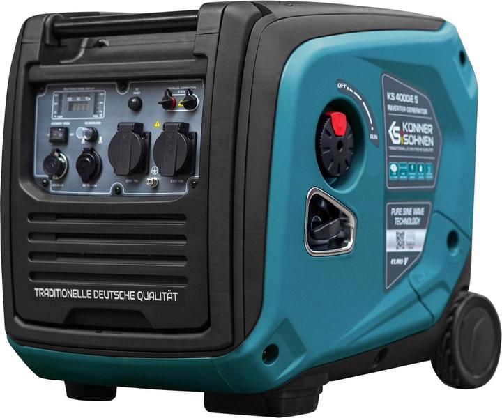 Actual product image Könner & Söhnen Inverterinis generatorius KS 4000iE S Silent (3500 W, 12 l)