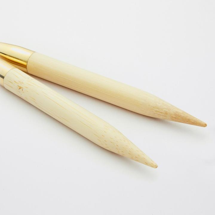 Actual product image Knitpro Bamboo interchangeable circular knitting needles