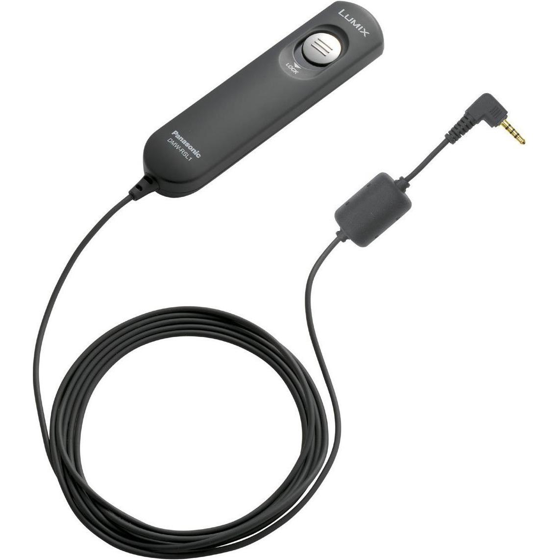 Panasonic Dmw-Rsl1e (Kabel), Fernauslöser, Schwarz