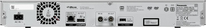 Image du produit Panasonic Dmr-Ubc70egs (500 Go, Lecteur Blu-ray, Enregistreur Blu-ray)