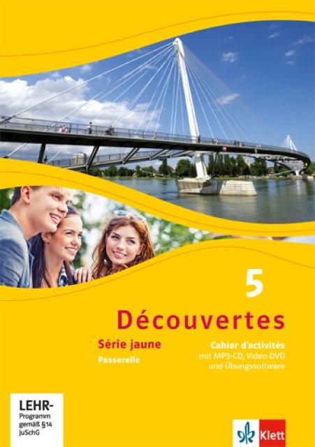 Produktbild Découvertes Série jaune 5. Cahier d'activités mit MP3-CD, Video-DVD und Übungssoftware (Deutsch, Französisch, Ernst Klett Verlag, 2016)