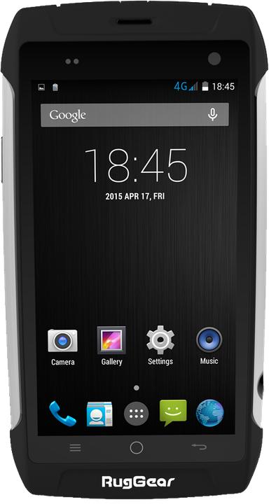 Produktbild Rug Gear Rg730 (16 GB, Black, 5", Hybrid Dual SIM, 4G)