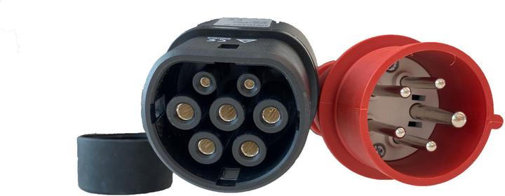 Actual product image eLoad + EV charging device, 11 kW, 8-16 A, 3-phase, CEE-Type2, 10 m (11 kW, 10 m)