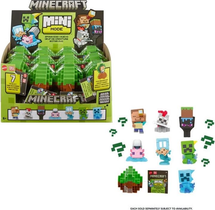 Immagine prodotto Minecraft Uovo Spawn in modalità mini (assortito - randomizzato)