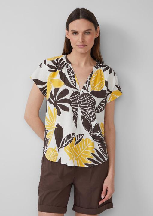 Produktbild S.Oliver Bluse Ärmellose Bluse aus Leinenmix im Relaxed Fit (48)