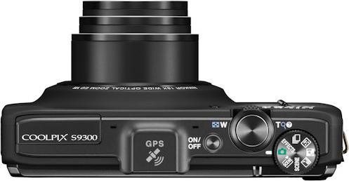 Actual product image Nikon Coolpix S9300, 16MP, 18x Zoom, FullHD, Black (16 Mpx, 1/2,3'')