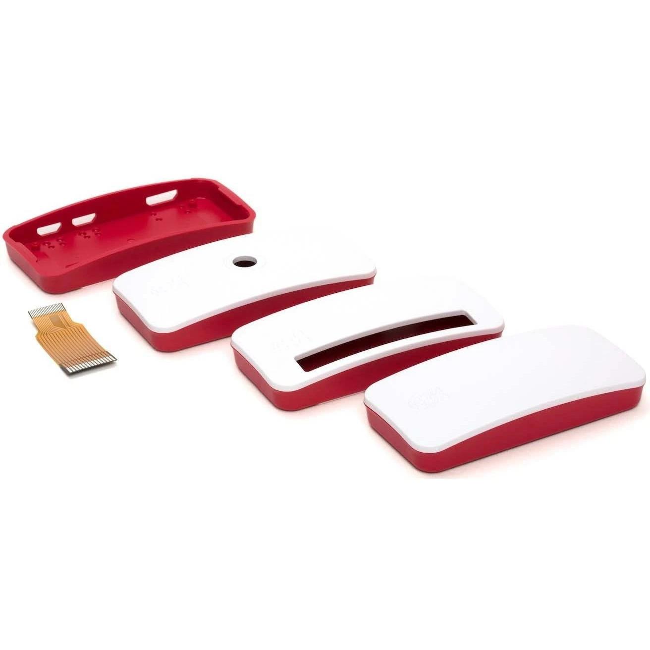 Raspberry Pi Gehäuse für Pi Zero, Entwicklungsboard Zubehör, Weiss, Rot