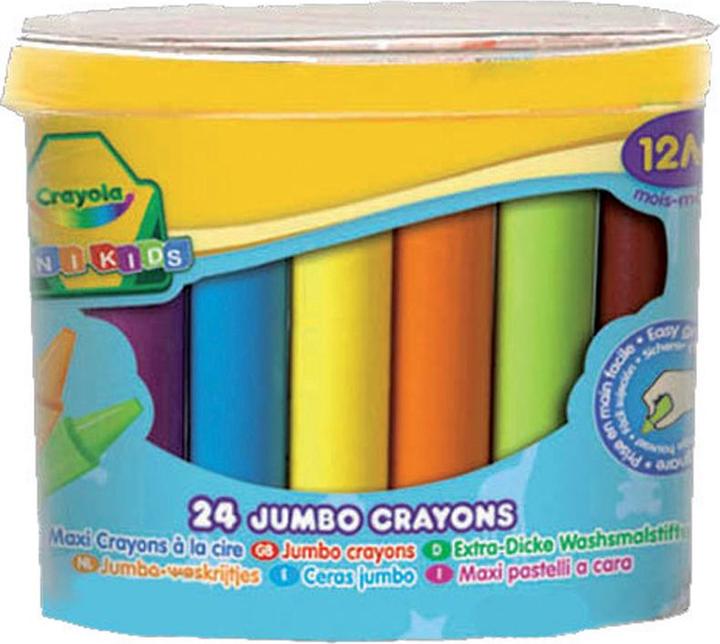Produktbild Crayola Mini Kids - Dick Wachsmalstifte (Multi, 24 x)