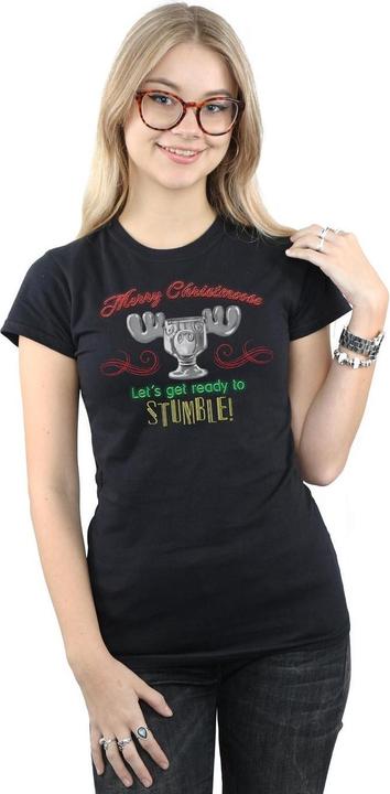 Actual product image National Lampoon´s Vacation Womens/Ladies Moose Head Cotton T-Shirt (XXL)