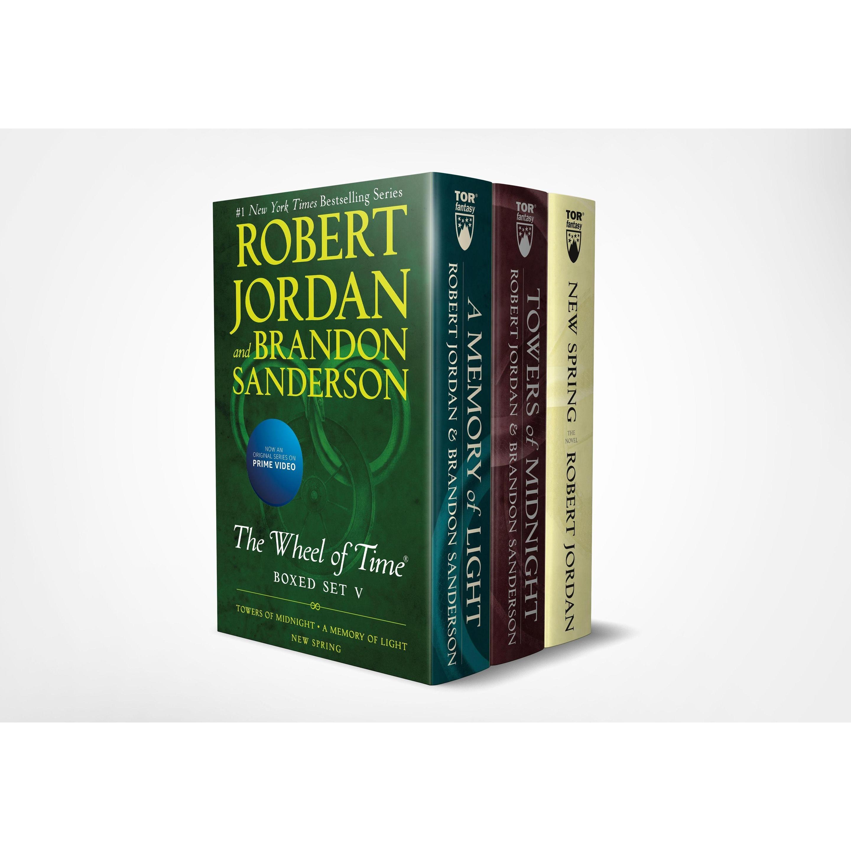 Thumbnail - Wheel of Time Premium Boxed Set V: Book Thirteen: Towers of Midnight, Book Fourteen: A Memory of Lig, Belletristik von R...