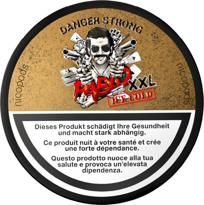 Pablo XXL Ice Cold (VP 8.90) (Nicotine Pouches, 24 mg)