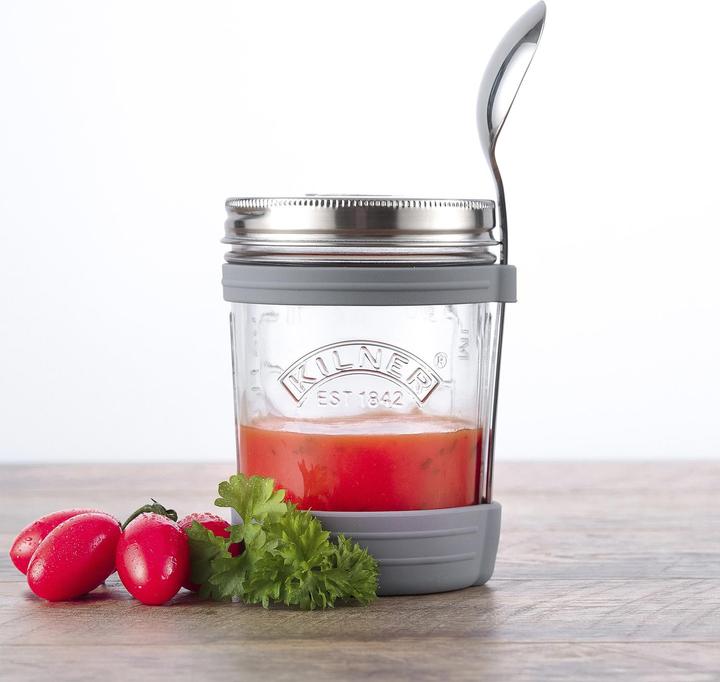 Actual product image Kilner Suppenbehälter 0.35 l Transparent Grau