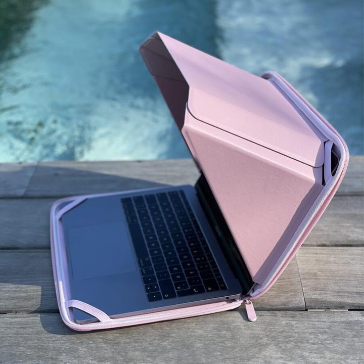 Produktbild Philbert Design Sun Shade & Privacy Sleeve/Bag Hemp MacBook 15-16", Pink (16")