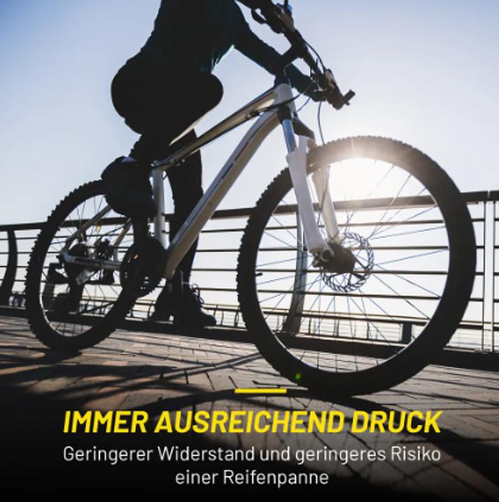 Actual product image Dunlop Bicycle floor pump black/grey