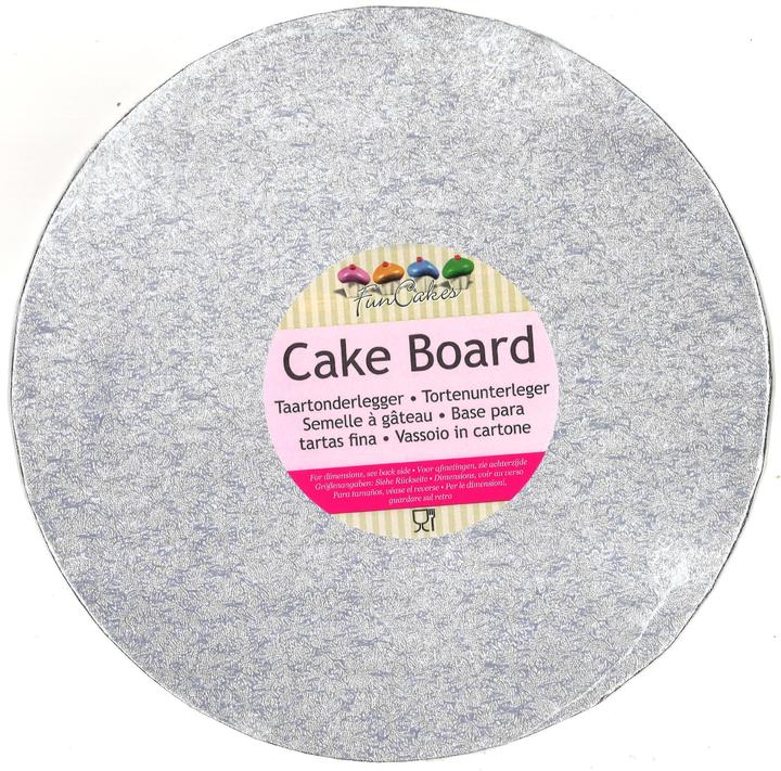 Actual product image FunCakes Cake Board Round Ø25cm