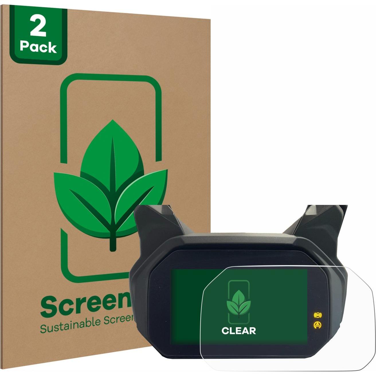 ScreenLeaf, Fahrzeug Navigation Zubehör, Schutzfolie nachhaltiger Displayschutz Displayschutzfolie Folie Klar Transparen...