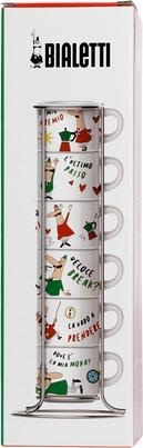 Image du produit Bialetti Set de 6 tasses à espresso (65 ml, 6x)