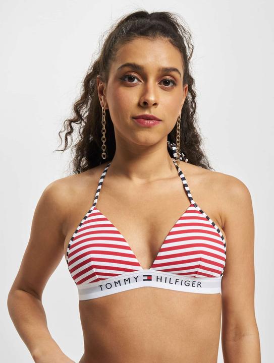 Produktbild Tommy Hilfiger Triangle Fixed Foam Print Bikini Oberteil - 83321 (XS)