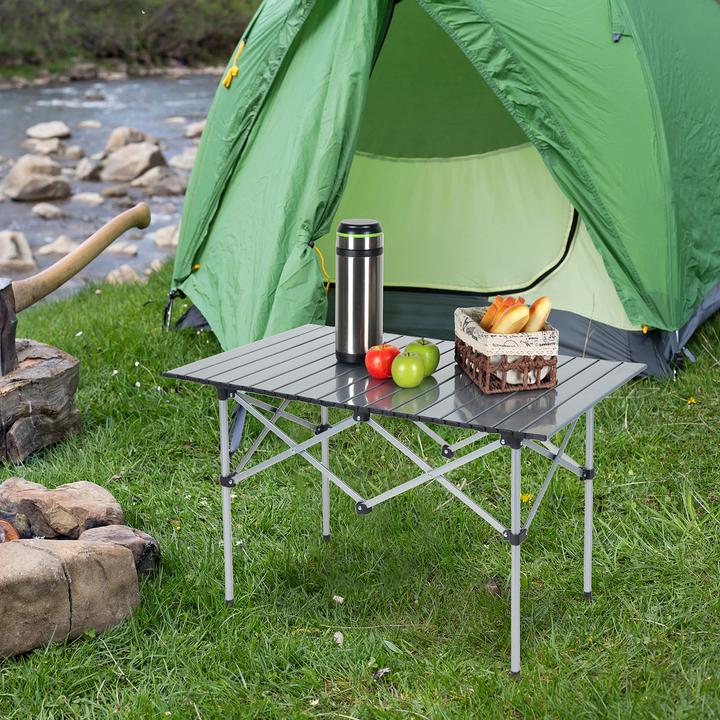 Produktbild Relaxdays Faltbarer Campingtisch aus Stahl
