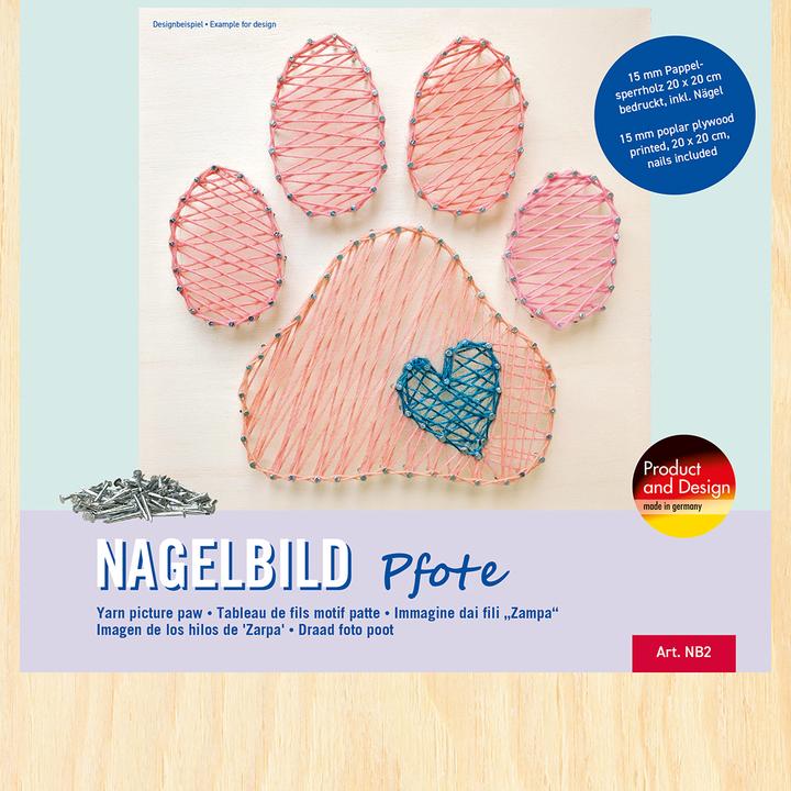 Produktbild Pebaro NAGELBILD "Pfote"
