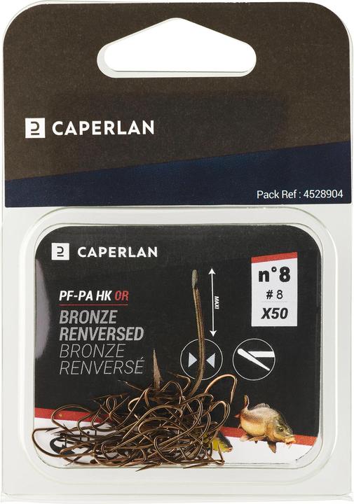 Actual product image Caperlan Hook Interlocked Not mounted 50 pcs.