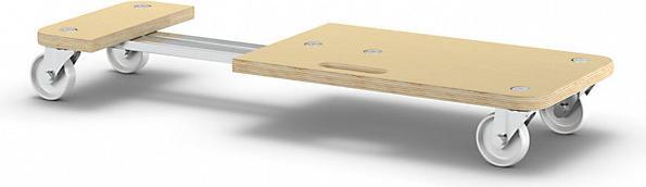 Actual product image Wagner System Transportroller (200 kg)