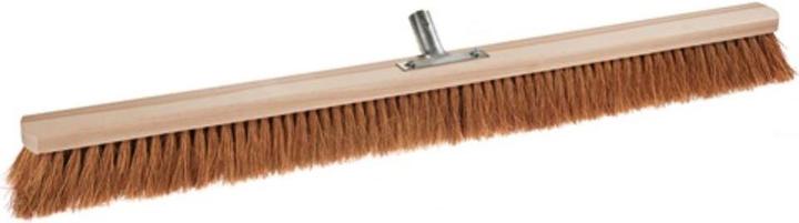 Actual product image Sorex Broom coir length 1000 mm with metal handle holder flat wood