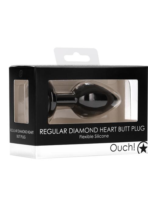 Immagine prodotto Ouch! Plug anale a cuore di diamante