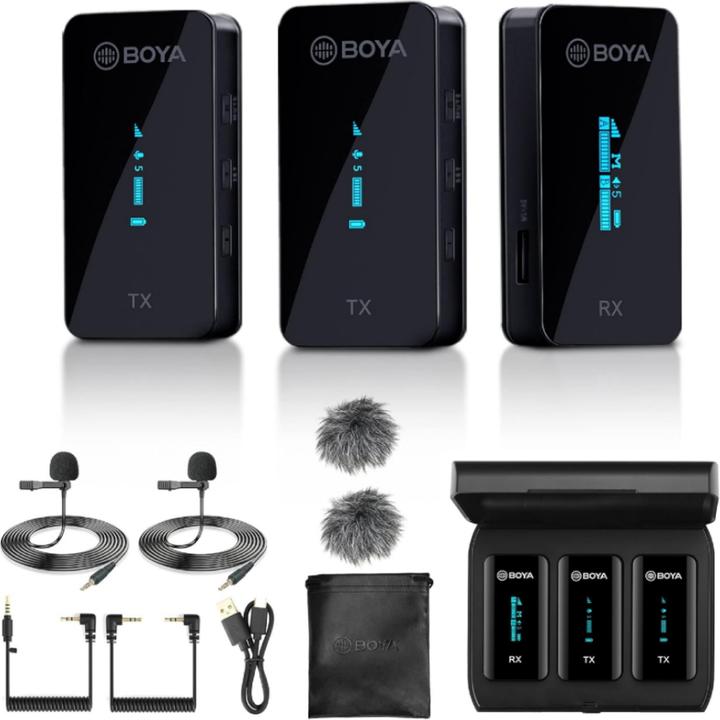 Productafbeelding Boya BY-XM6-S2 Draadloos Microfoonsysteem